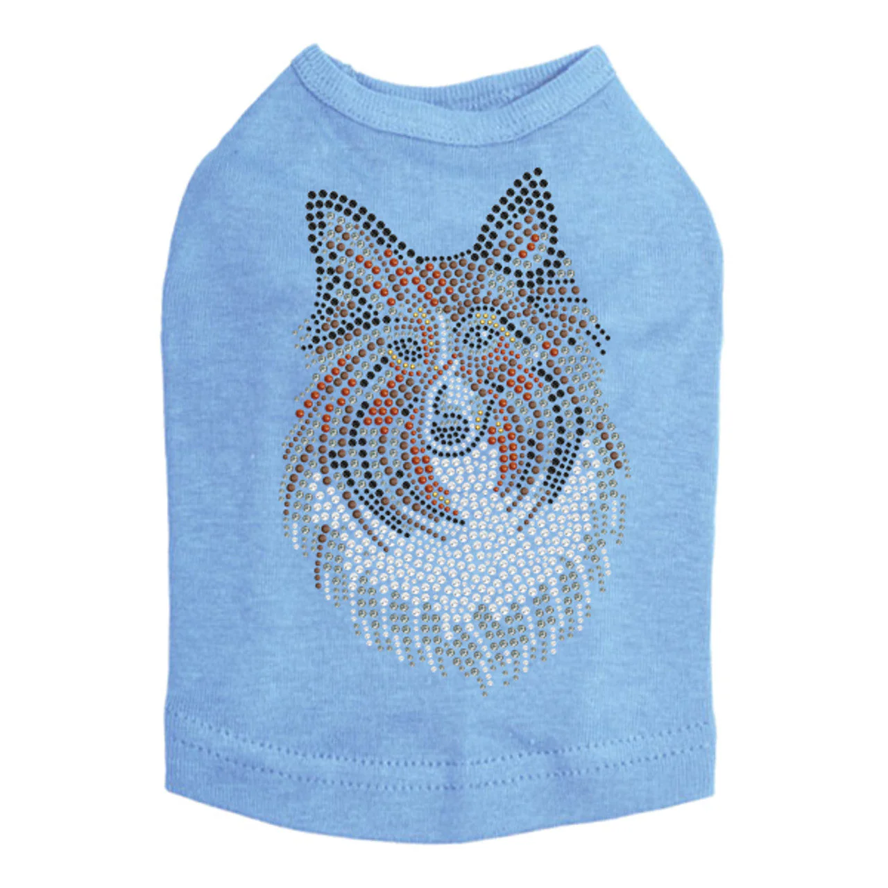Sheltie Face - Dog Tank - Image 9