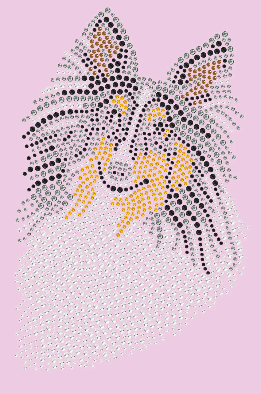 Sheltie Face (Tri Color) - bandana - Image 4