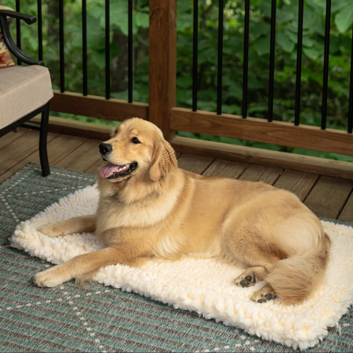 Sherpa Comfort Cushion