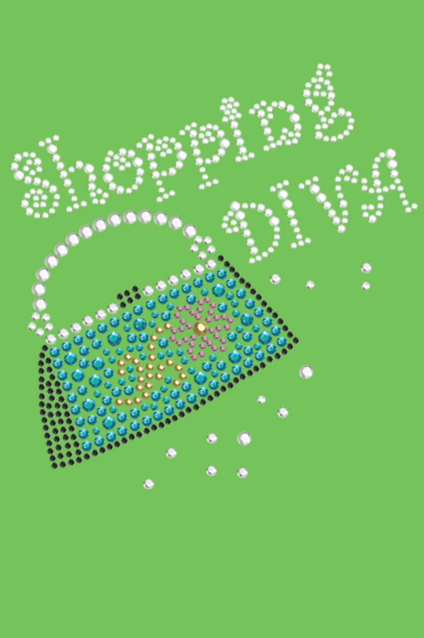 Shopping Diva & Handbag - Bandanna - Image 10