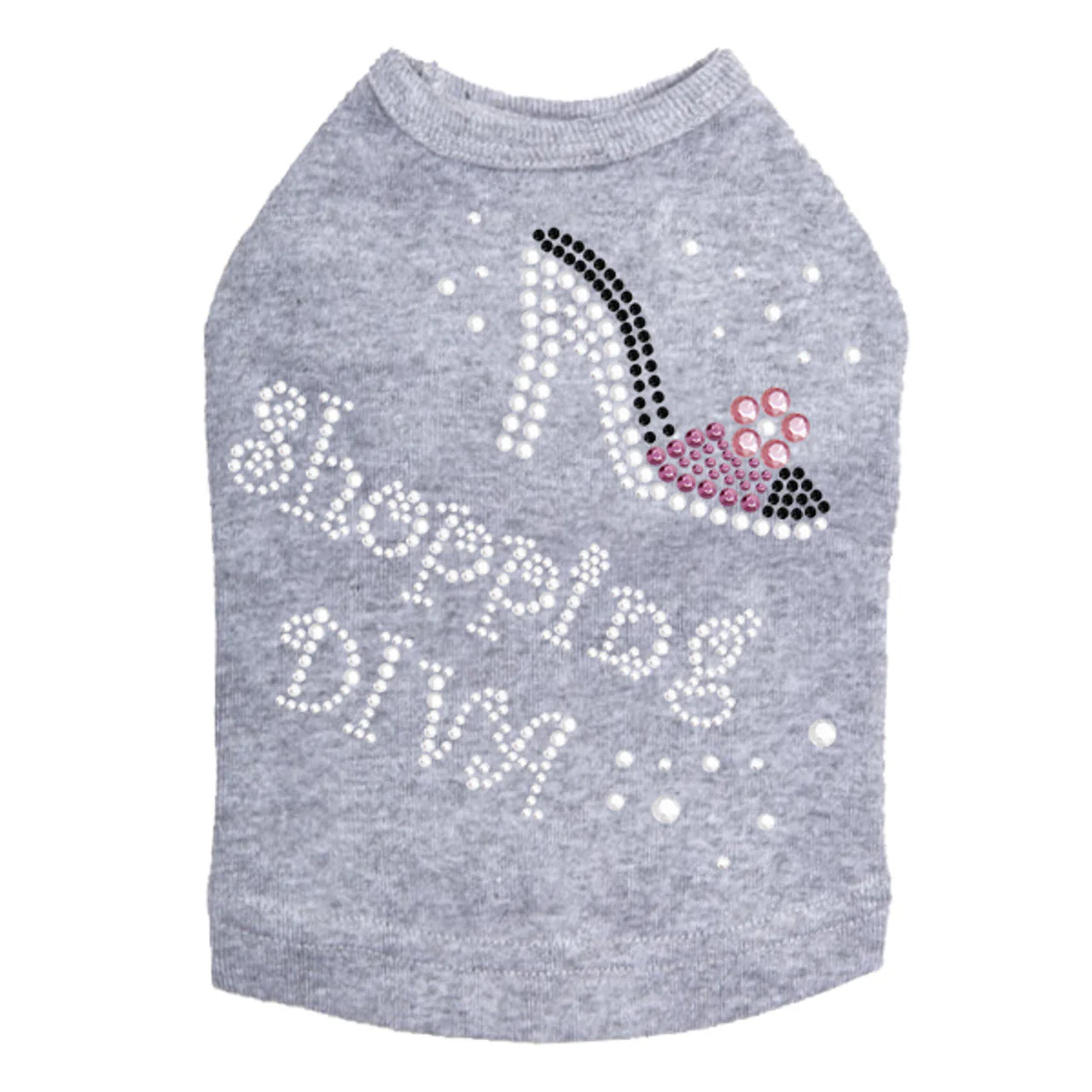 Shopping Diva High Heel Shoe - Dog Tank - Image 3