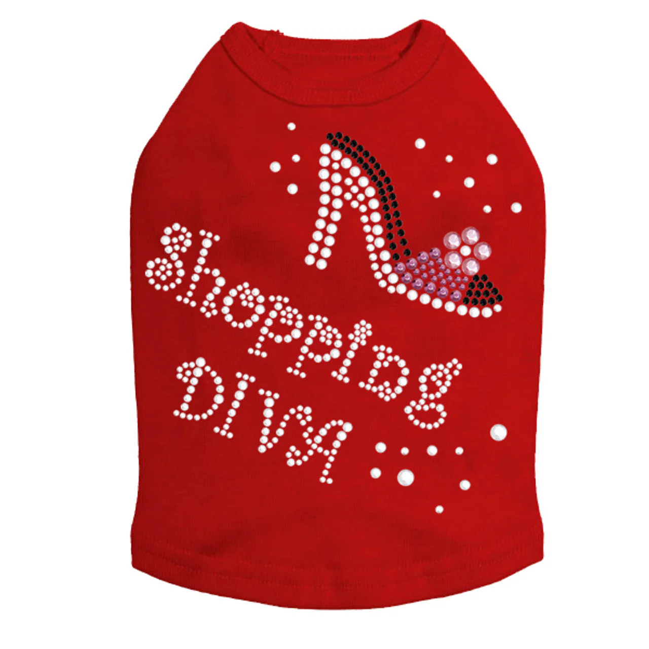 Shopping Diva High Heel Shoe - Dog Tank - Image 7