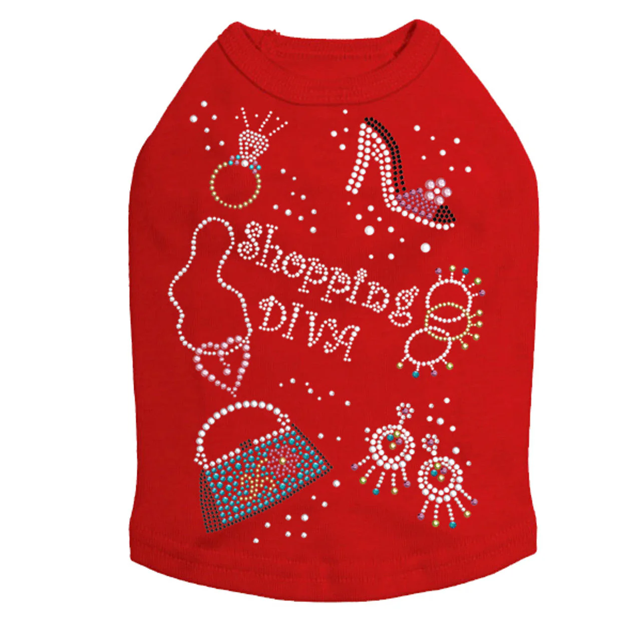 Shopping Diva (Large Tees) - Dog Tank - Image 8