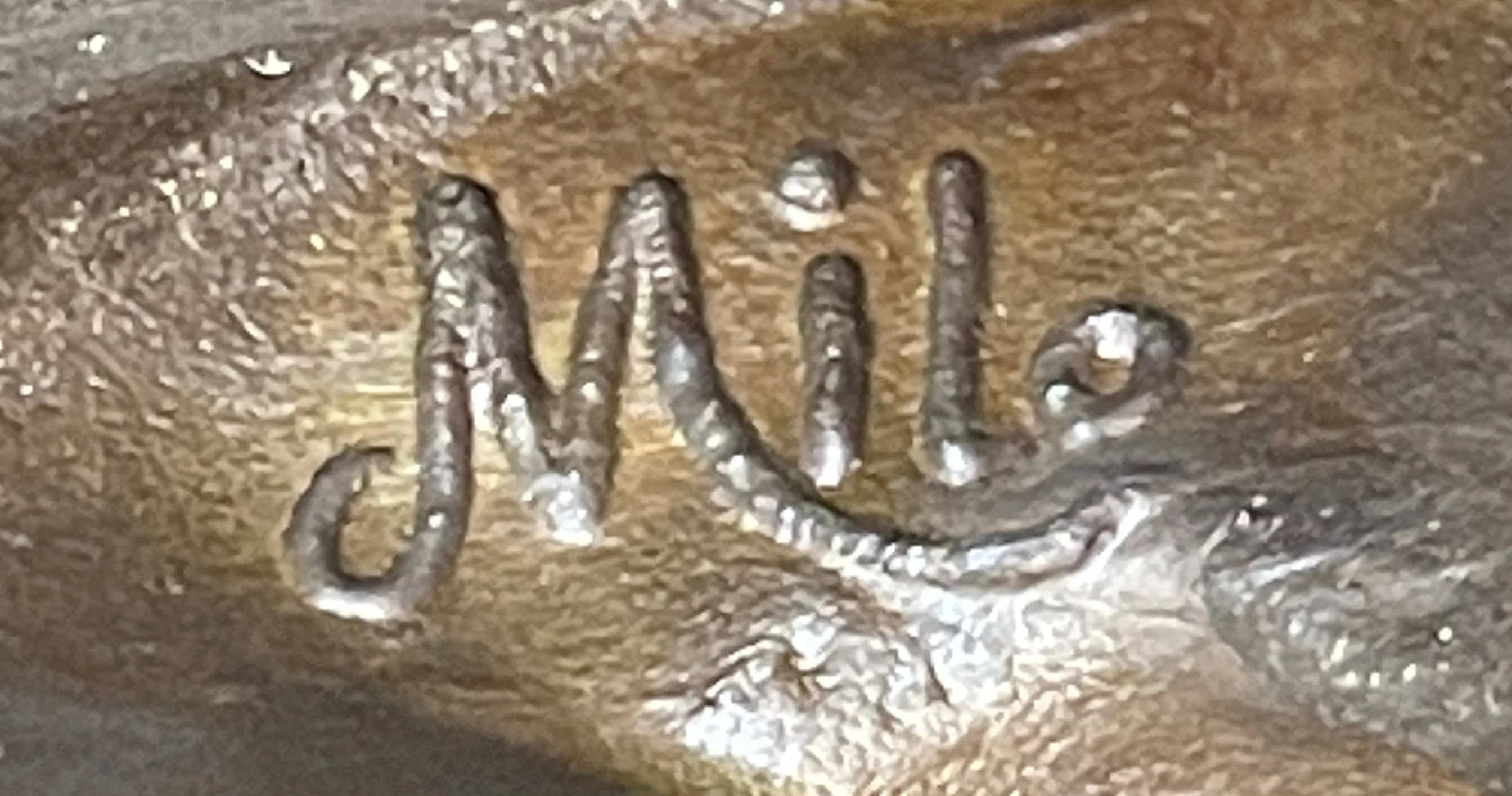 Signed Original Milo American Eagle On A Tree Branch Marble Bronze Sculpture Art - Image 10