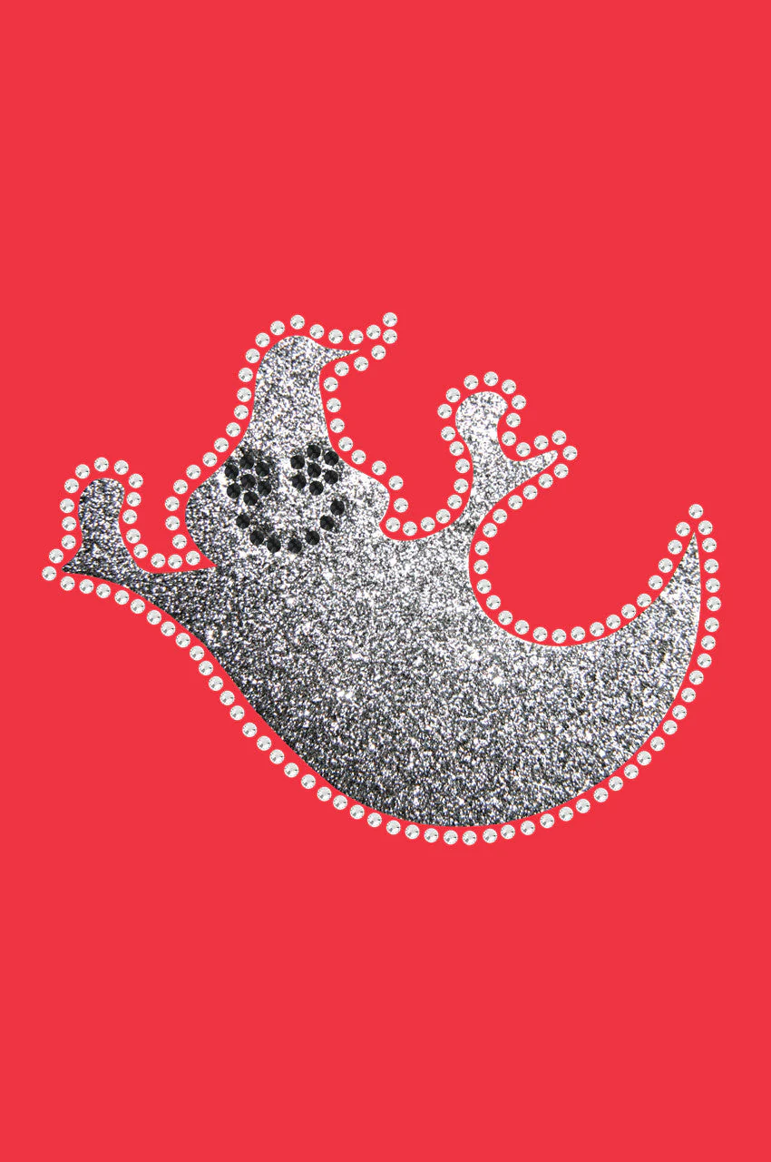 Silver Glitter Ghost Bandanna - Image 16