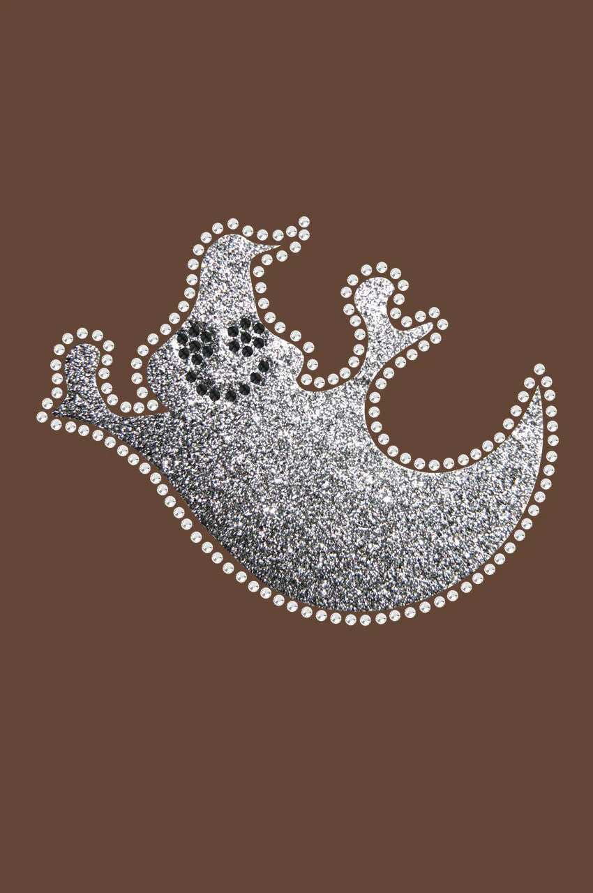 Silver Glitter Ghost Bandanna - Image 5
