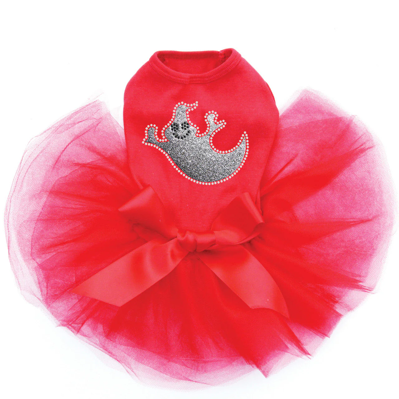 Silver Glitter Ghost - Custom Tutu - Image 3