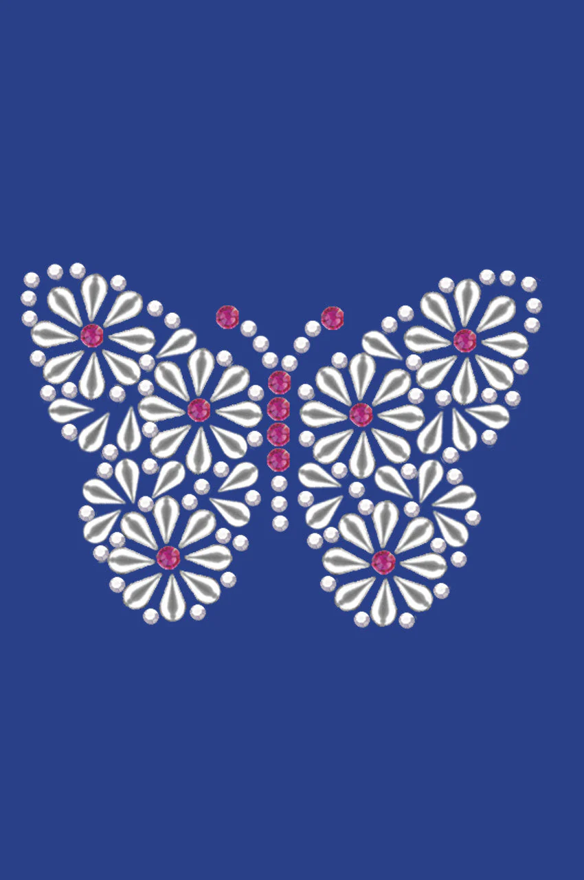 Silver Nailhead Butterfly - Bandannas - Image 2