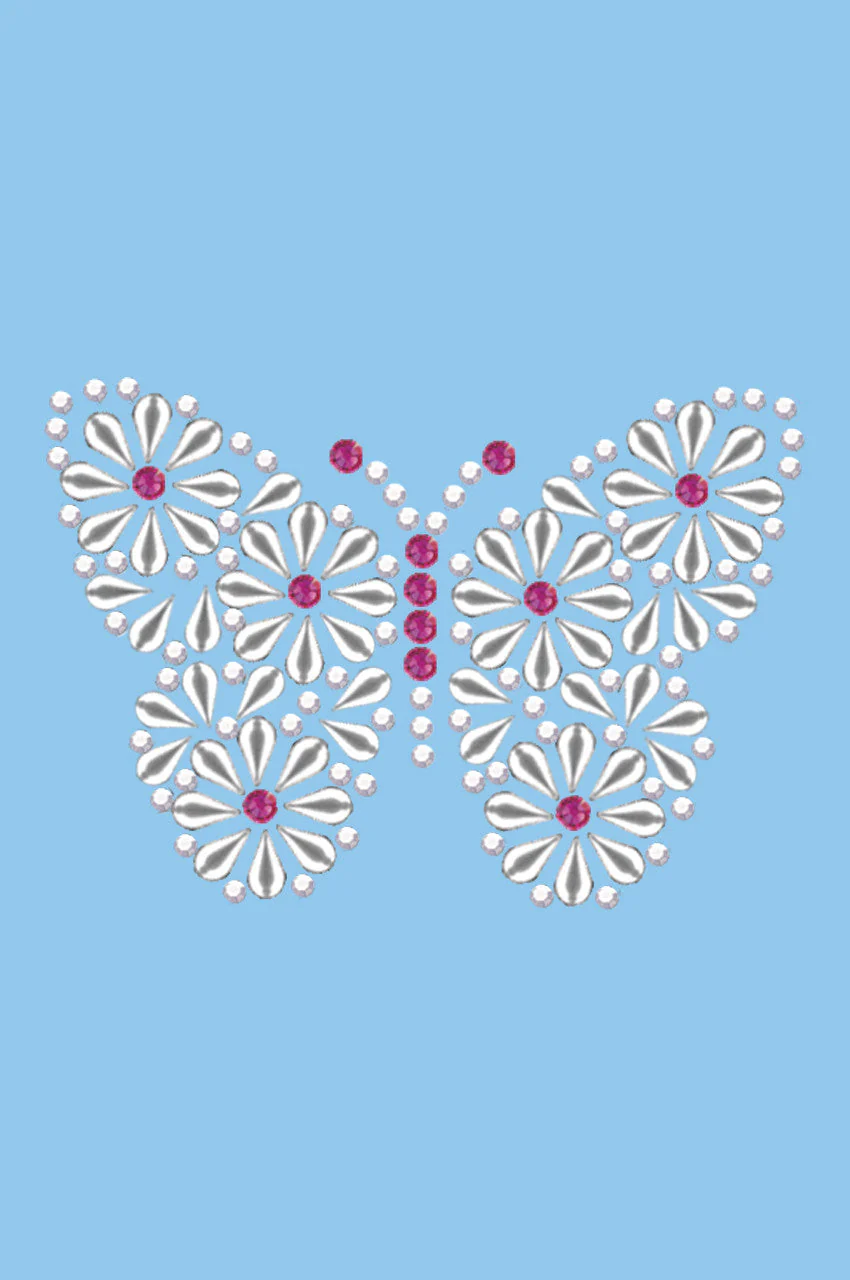 Silver Nailhead Butterfly - Custom Tutu - Image 3