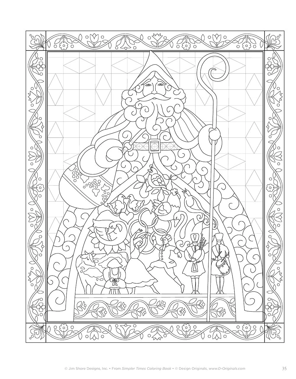 Simpler Times Coloring Book - Image 5