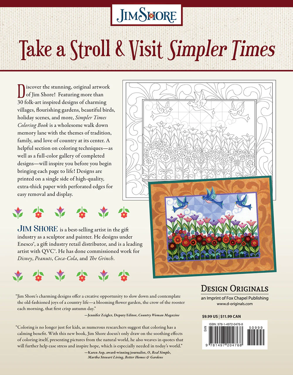 Simpler Times Coloring Book - Image 9