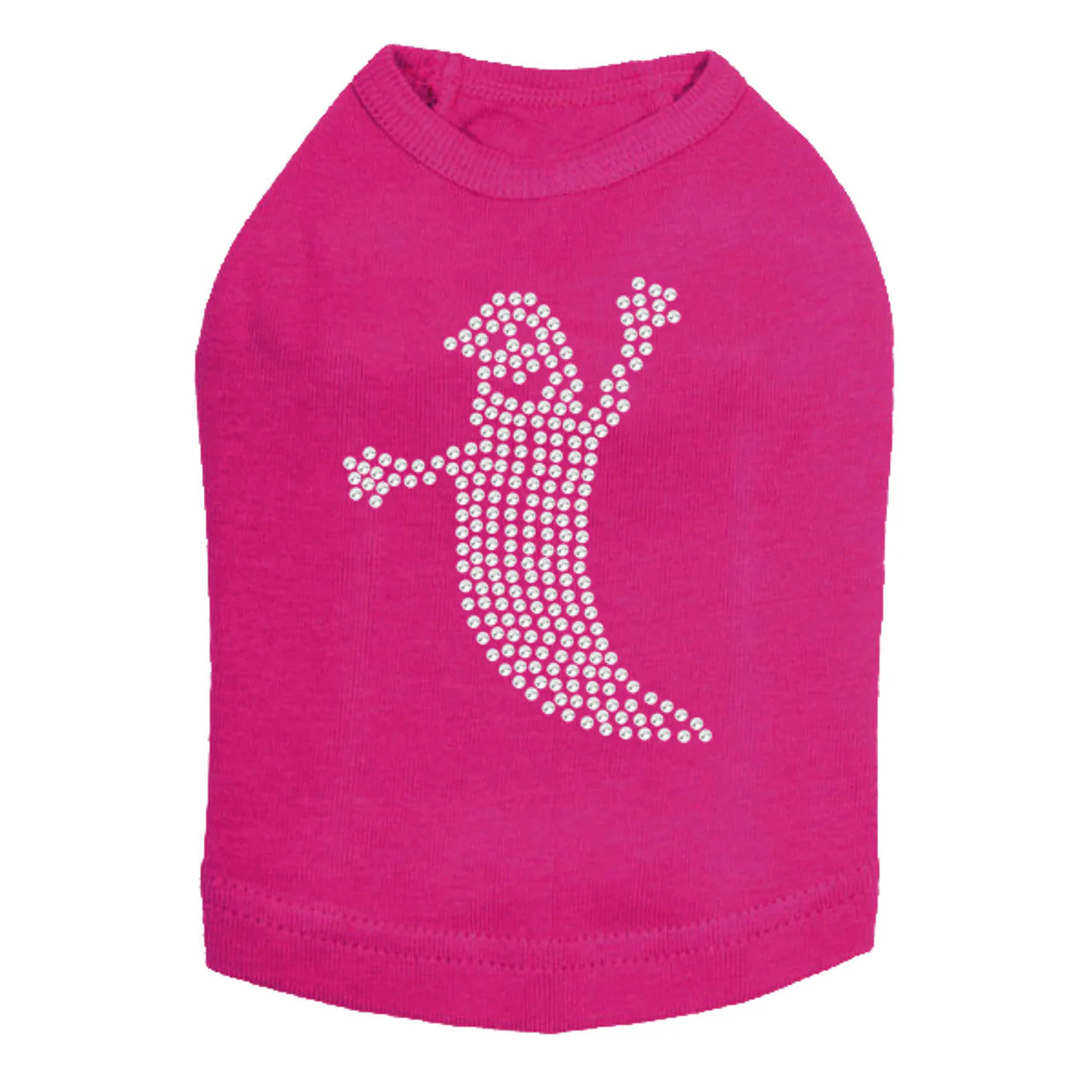 Skinny Rhinestone Ghost - Dog Tank - Image 13