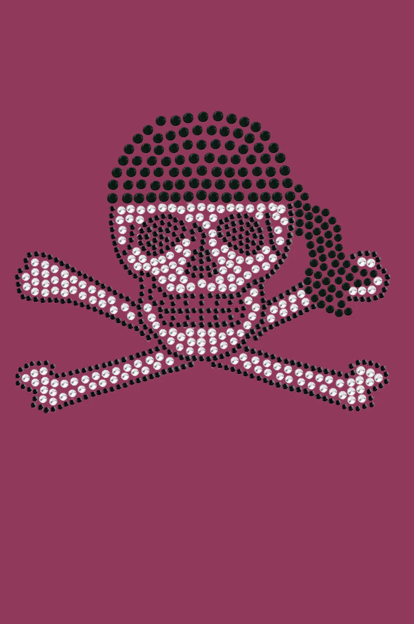 Skull with Black Bandanna - Bandanna - Image 9