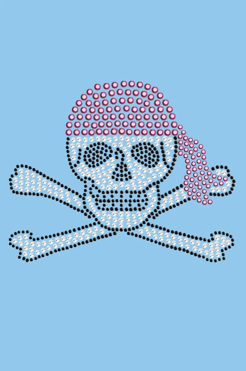 Skull with Pink Bandanna - Bandanna - Image 5