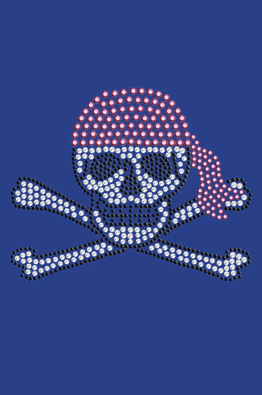 Skull with Pink Bandanna - Bandanna - Image 8