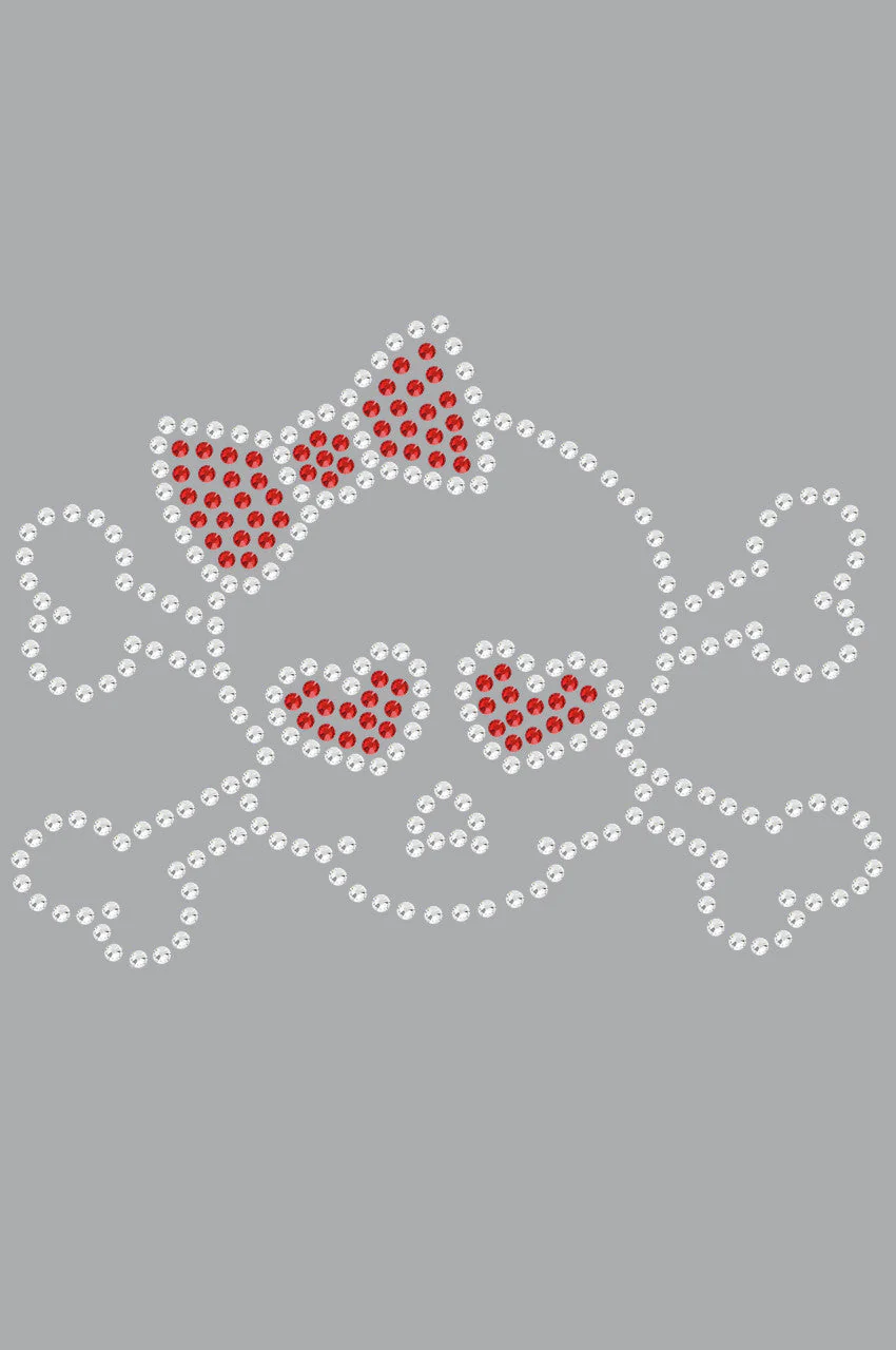Skull with Red Bow Bandanna - Image 15