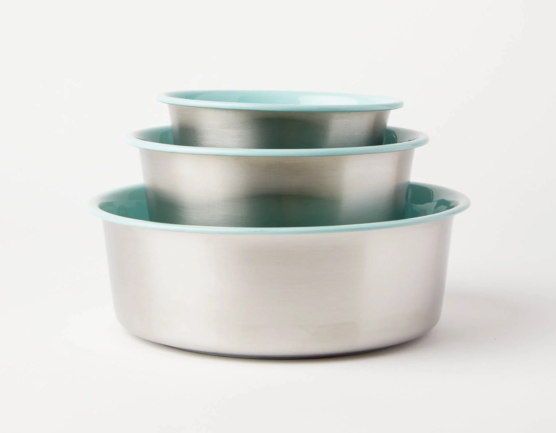 Jax & Bones Slow Feeder Dog Bowl Teal - Anti Slip Stainless Steel Bowls - Image 4