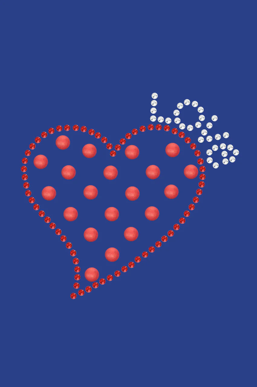 Small Love Polka Dot Heart - Bandanna - Image 10
