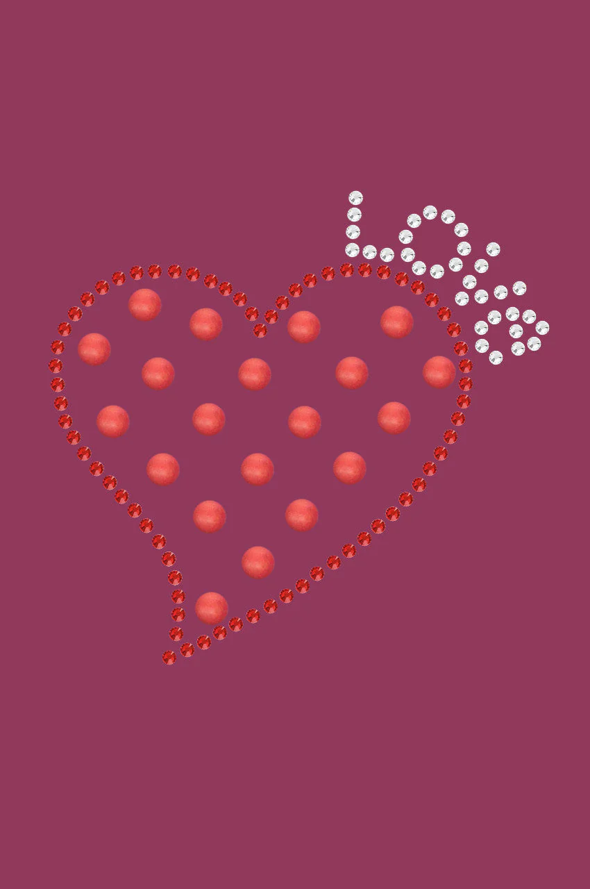 Small Love Polka Dot Heart - Bandanna - Image 14