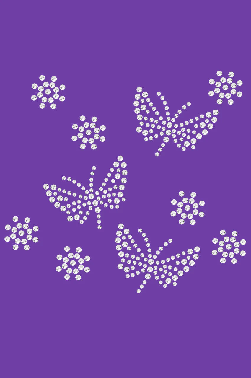 Small Rhinestone Butterflies - Bandanna - Image 12