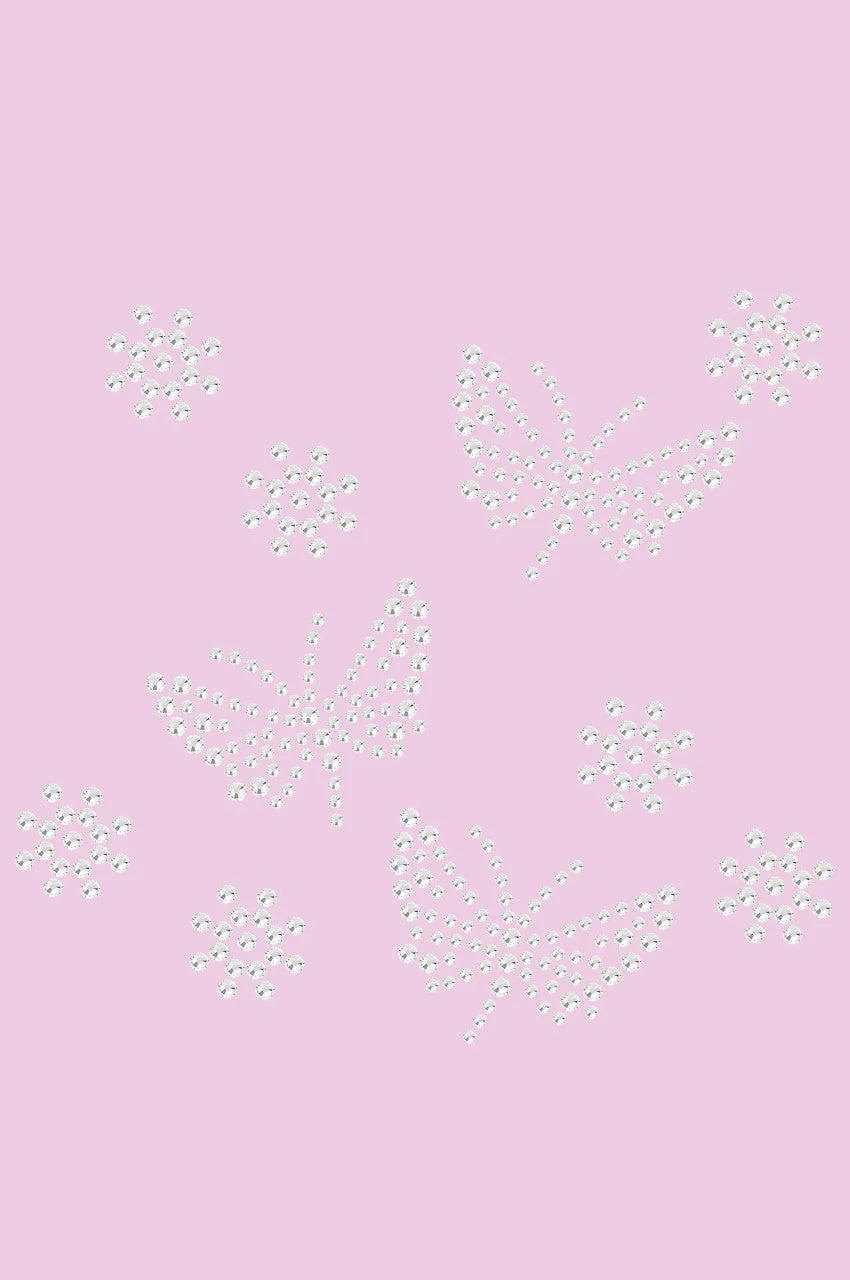 Small Rhinestone Butterflies - Bandanna - Image 3