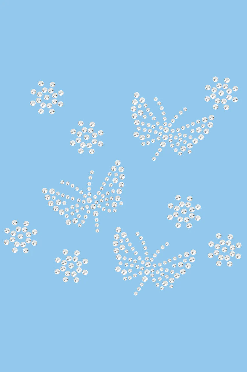 Small Rhinestone Butterflies - Bandanna - Image 4