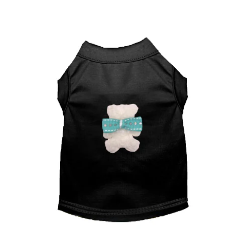 Bark 5th Ave., LLC Cotton Dog Shirt - Black/XS