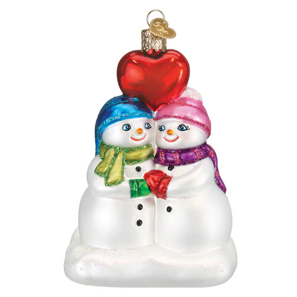 Snow Couples First Christmas Ornament - Image 3