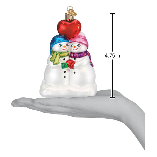 Snow Couples First Christmas Ornament - Image 6