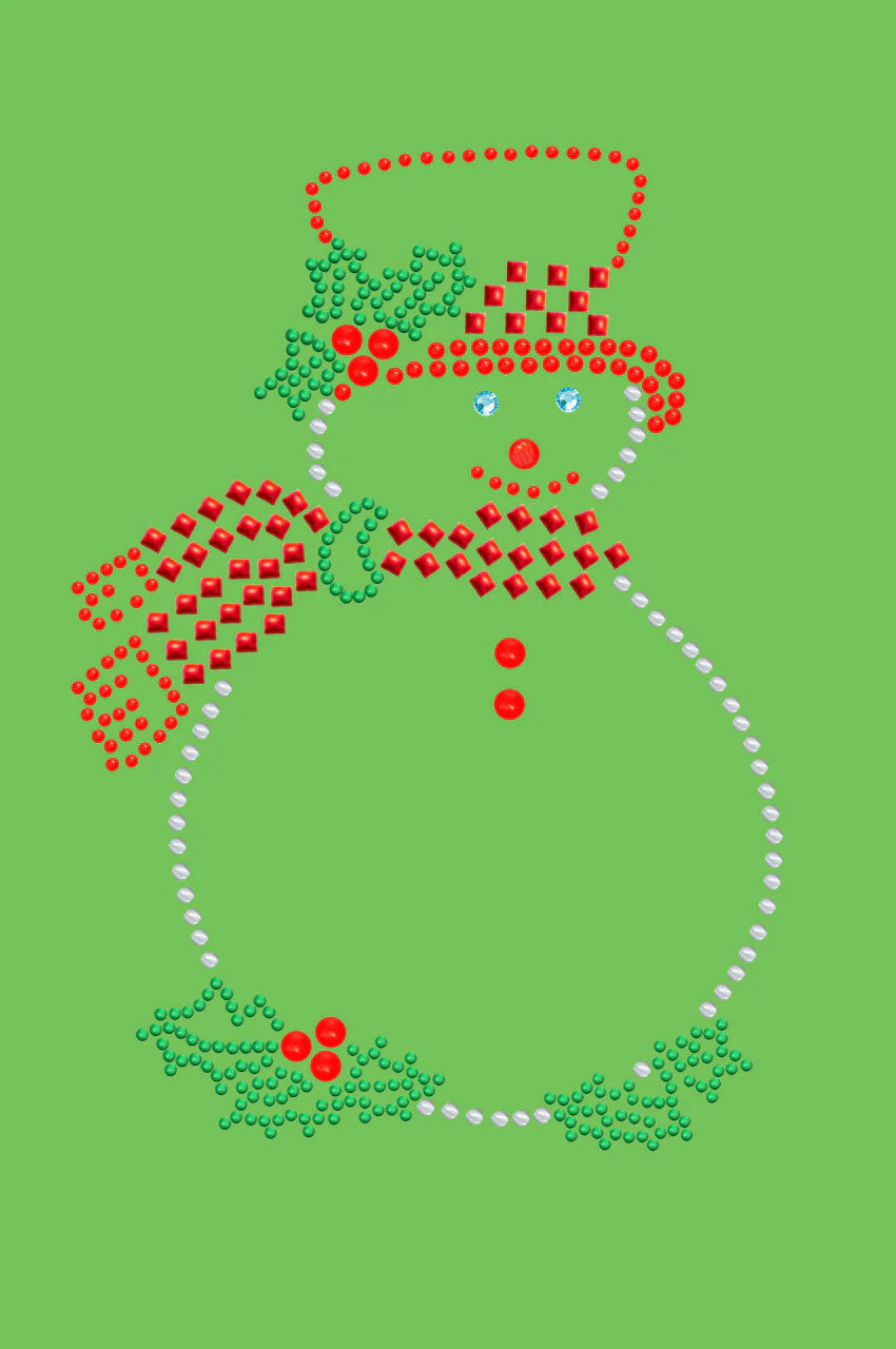 Snowman Outline - Bandana - Image 15