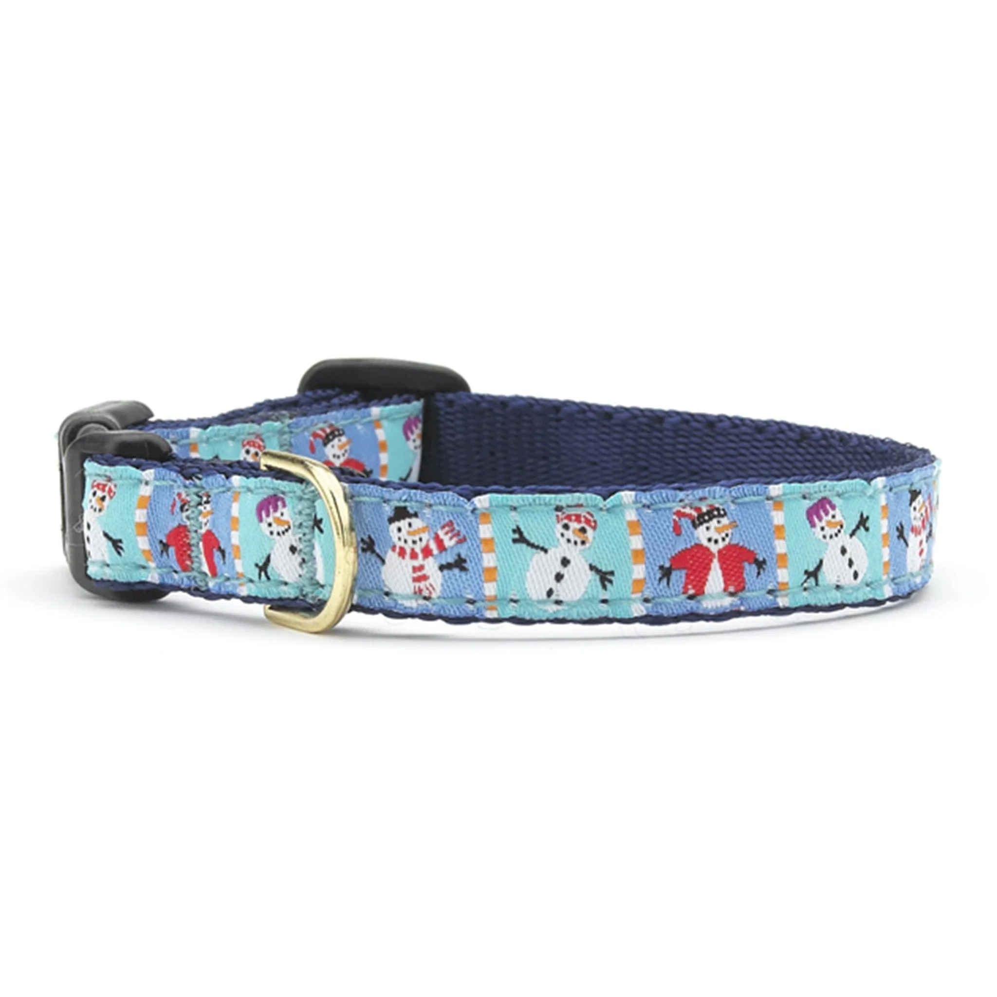 Up Country Snowman Made in USA Dog Collar