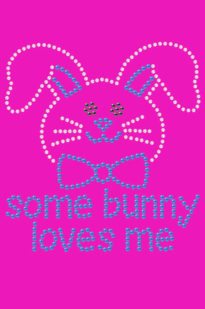 Some Bunny Loves Me (Blue) - Bandanna - Image 3