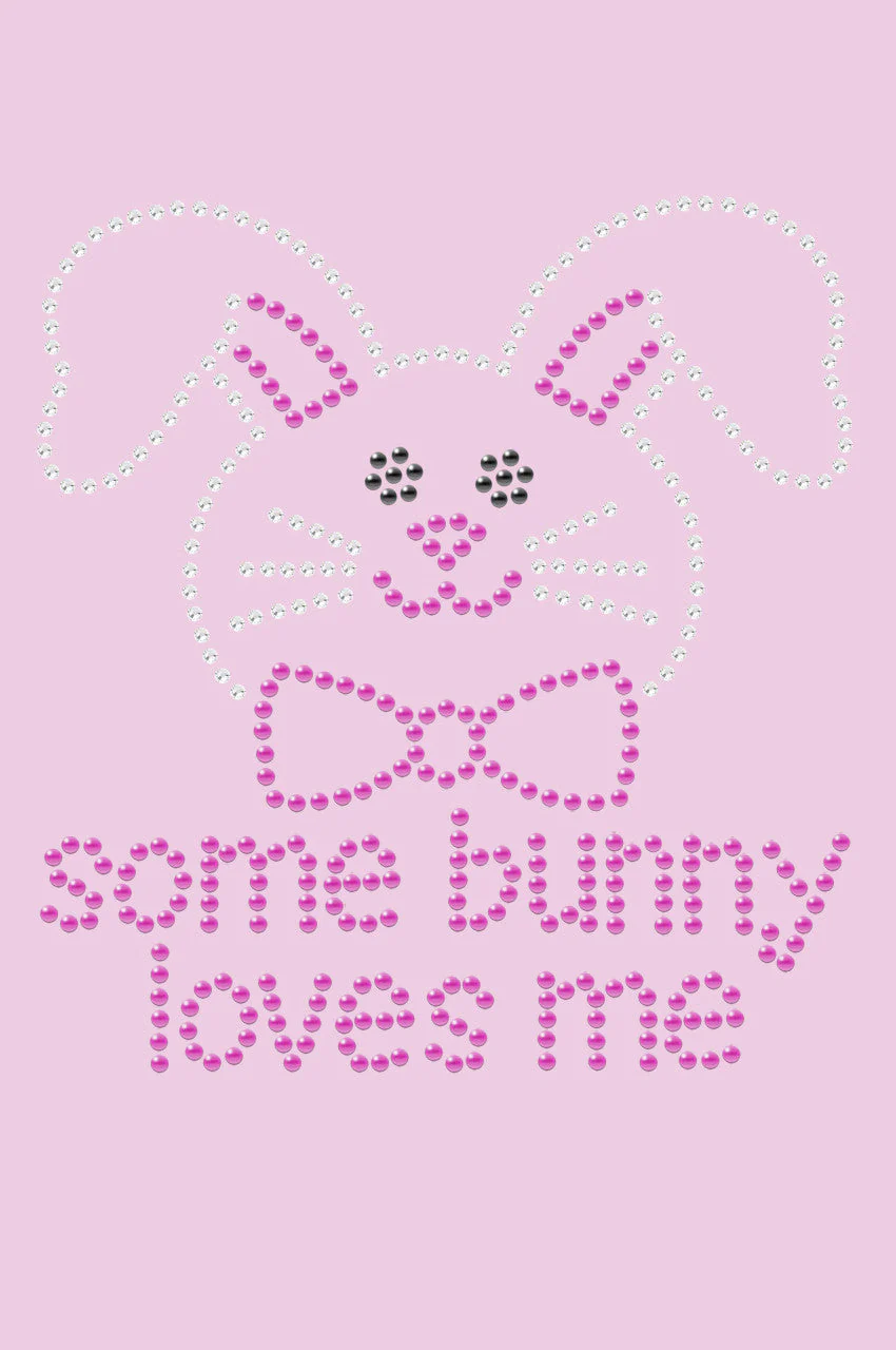 Some Bunny Loves Me (Pink) - Bandanna - Image 3