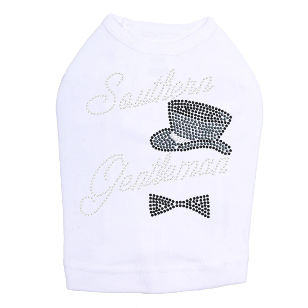 Southern Gentleman (Top Hat & Bow Tie) - Dog Tank - Image 10