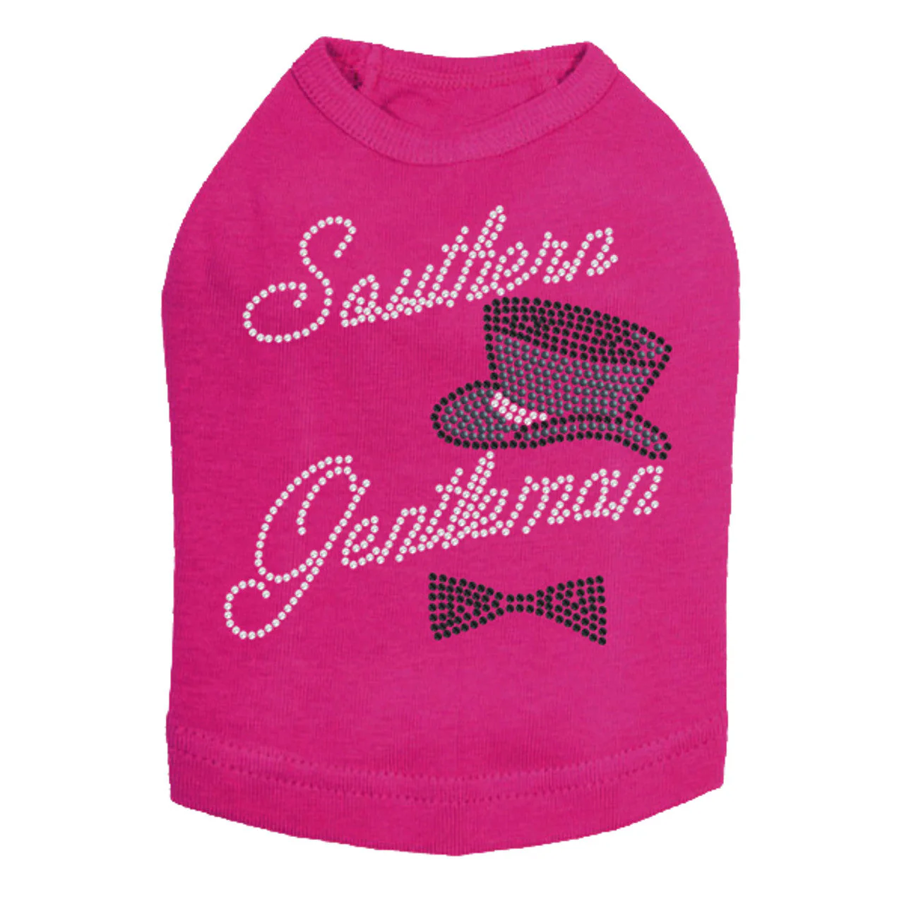 Southern Gentleman (Top Hat & Bow Tie) - Dog Tank - Image 3