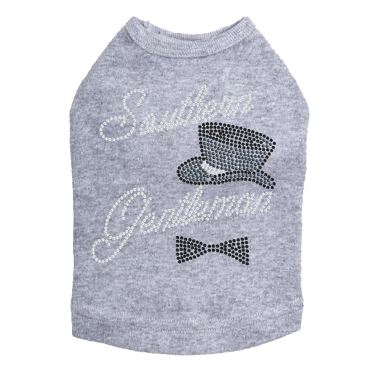 Southern Gentleman (Top Hat & Bow Tie) - Dog Tank - Image 4