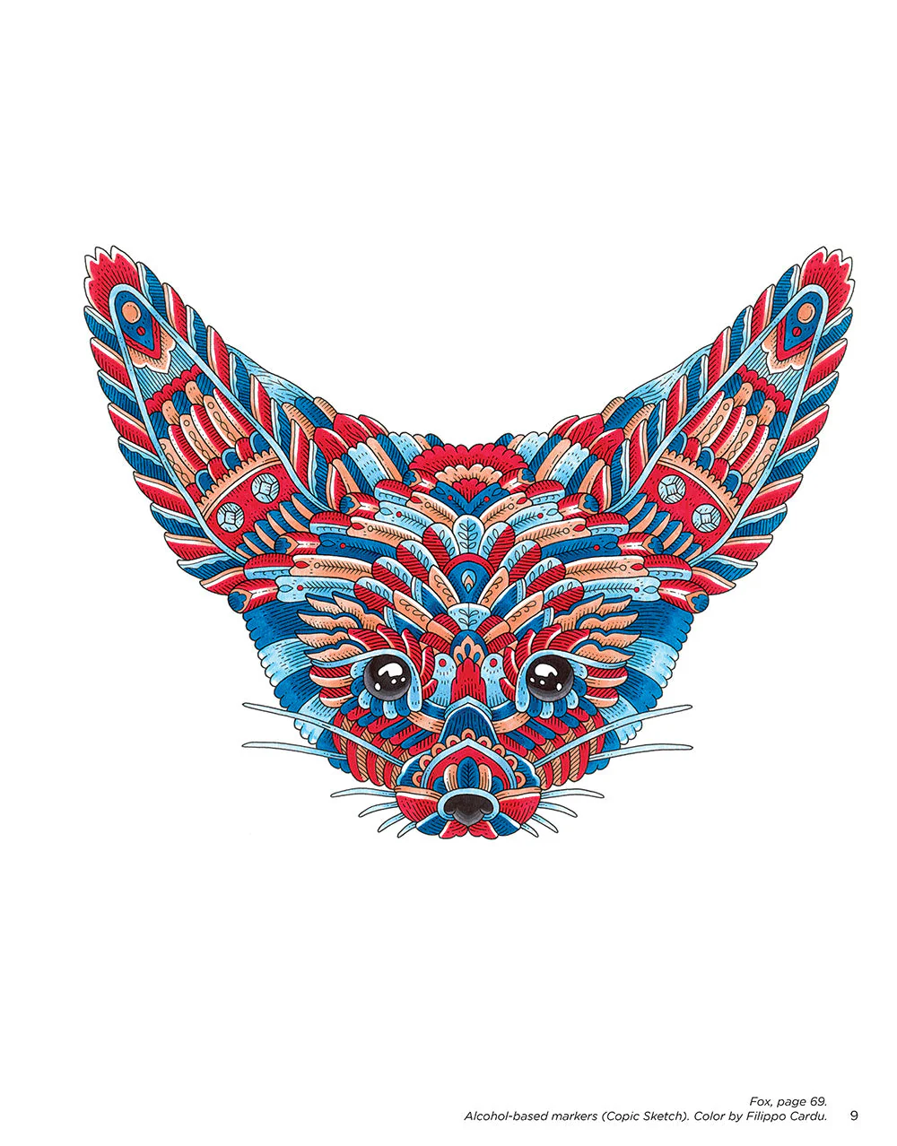 Spirit Animals (Filippo Cardu Coloring Collection) - Image 2
