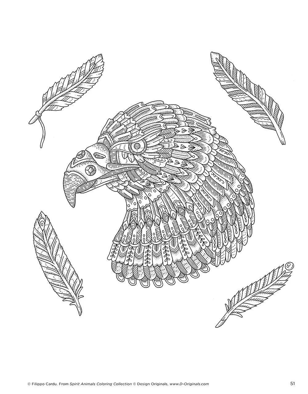 Spirit Animals (Filippo Cardu Coloring Collection) - Image 7