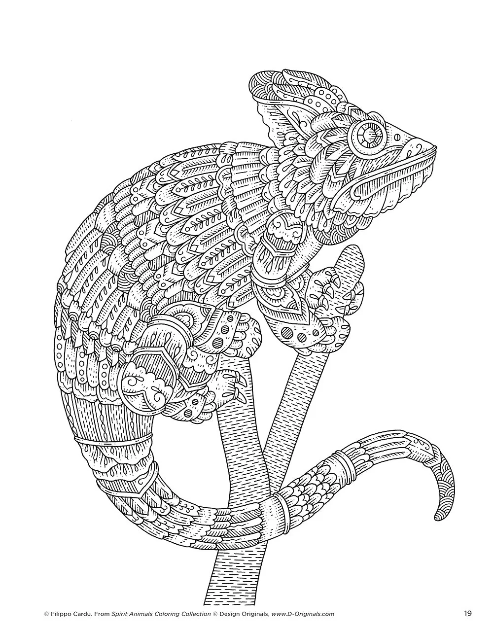 Spirit Animals (Filippo Cardu Coloring Collection) - Image 9