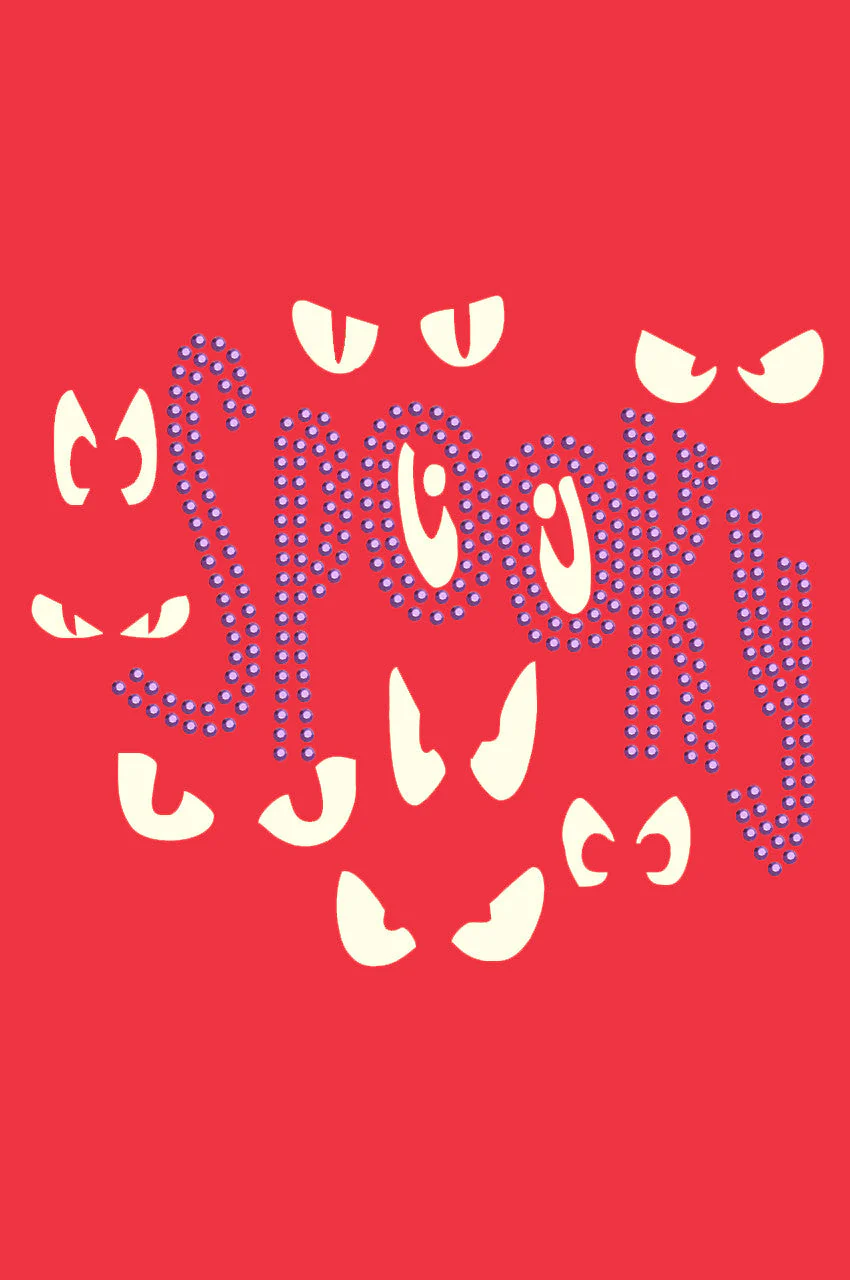 Spooky Glow in the Dark Eyes - Bandanna