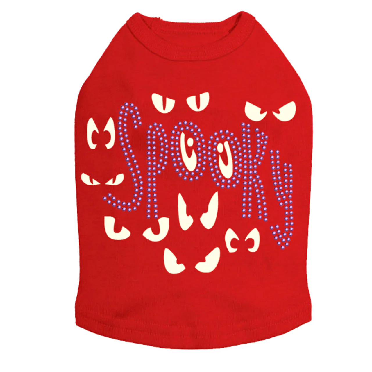 Spooky Glow in the Dark Eyes - Dog Tank - Image 4