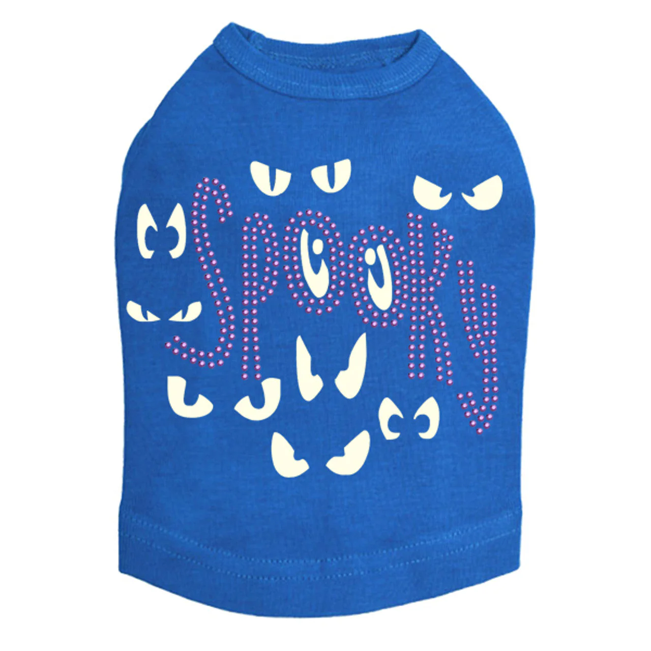 Spooky Glow in the Dark Eyes - Dog Tank - Image 7