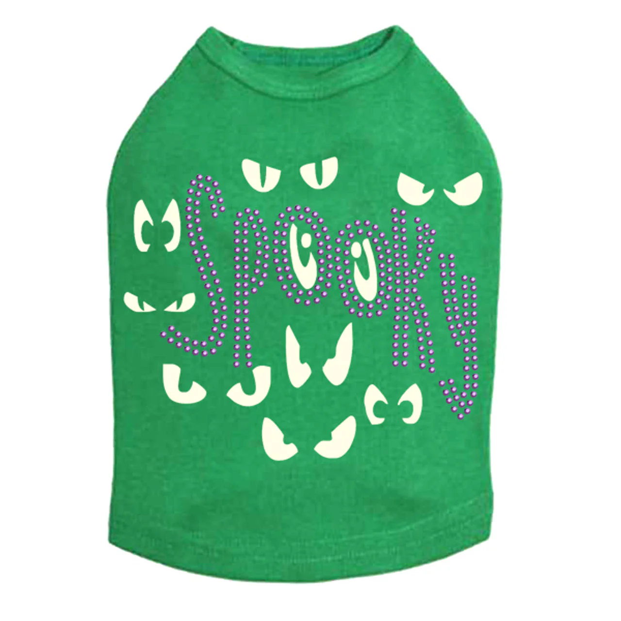 Spooky Glow in the Dark Eyes - Dog Tank - Image 9