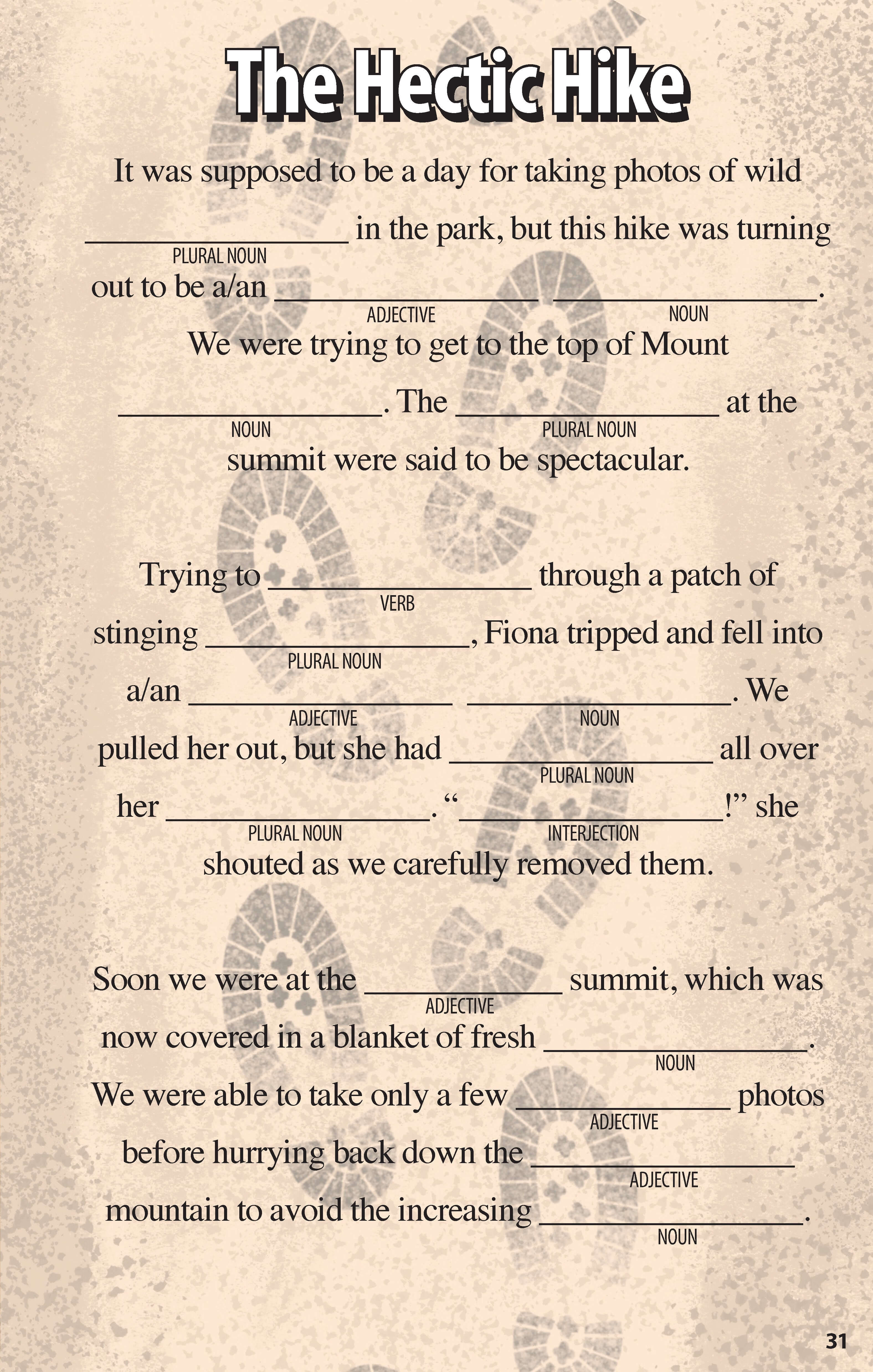 Sports Funny Fill-Ins for Kids - Image 3