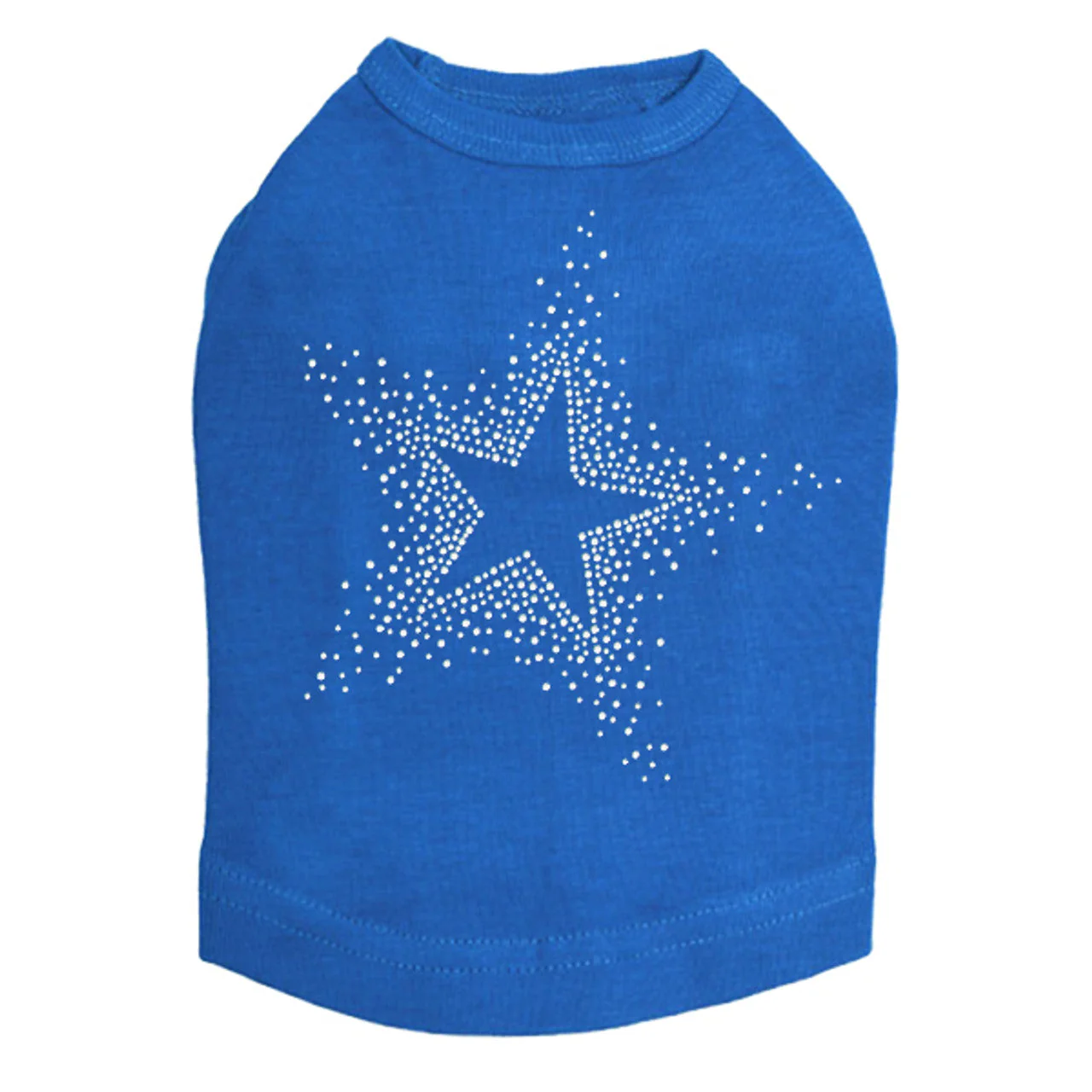 Star (Clear Rhinestones) - Dog Tank - Image 11