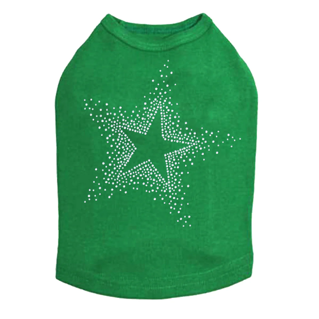 Star (Clear Rhinestones) - Dog Tank - Image 7