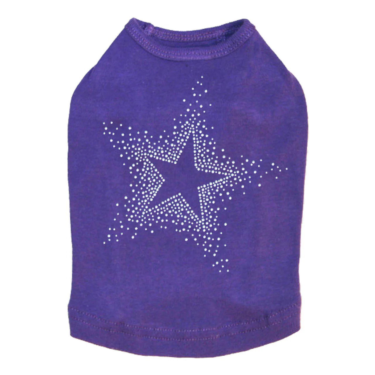 Star (Clear Rhinestones) - Dog Tank - Image 8