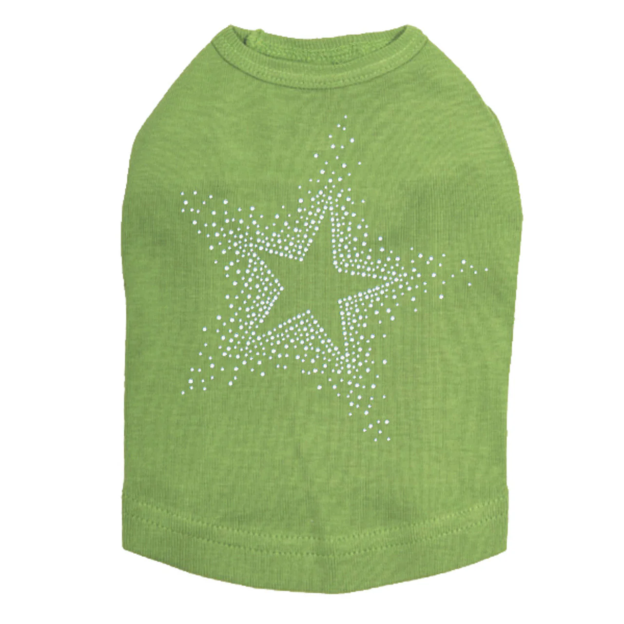 Star (Clear Rhinestones) - Dog Tank - Image 9