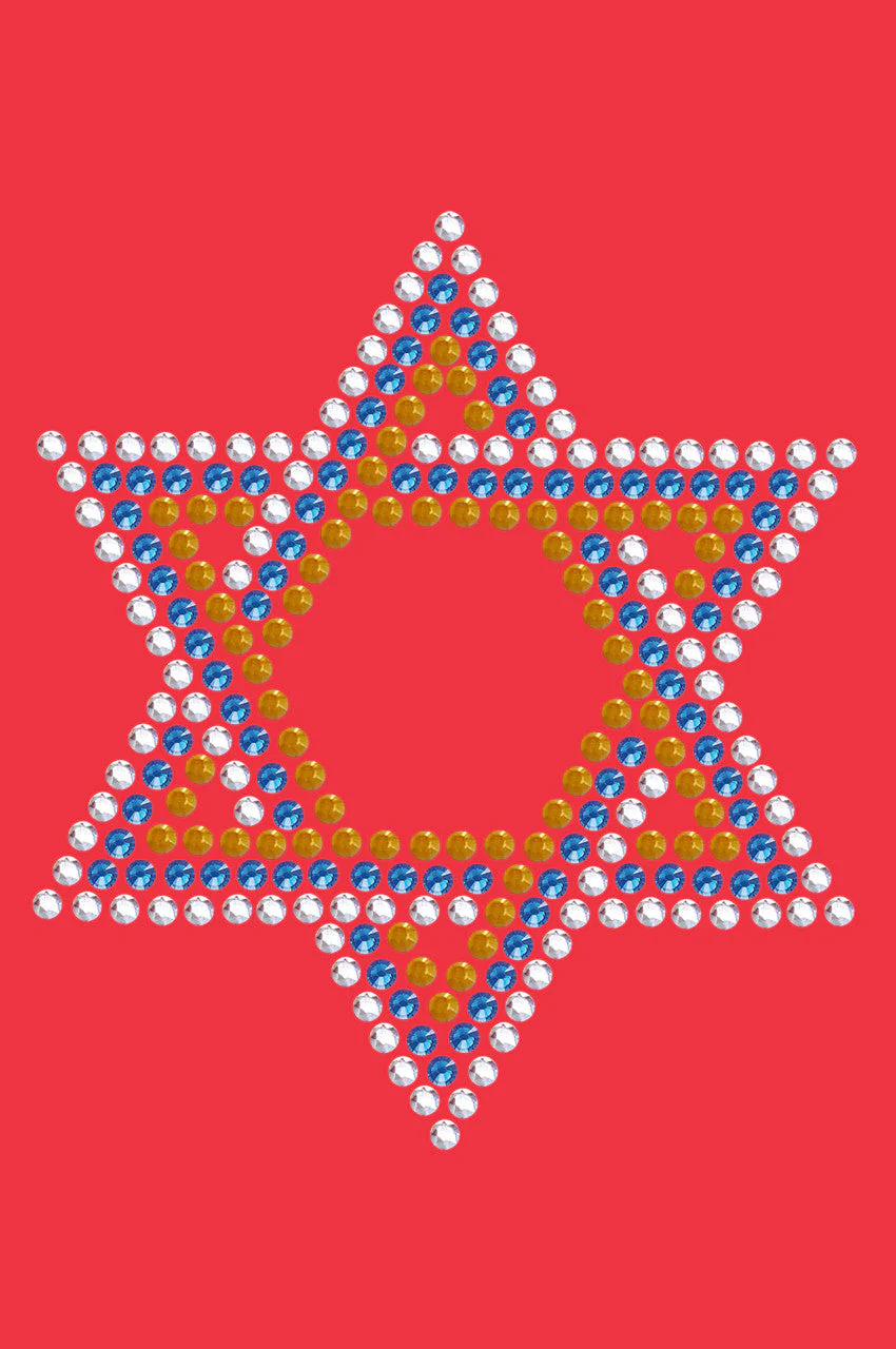 Star of David Blue & Gold (Small)- Bandanna - Image 13