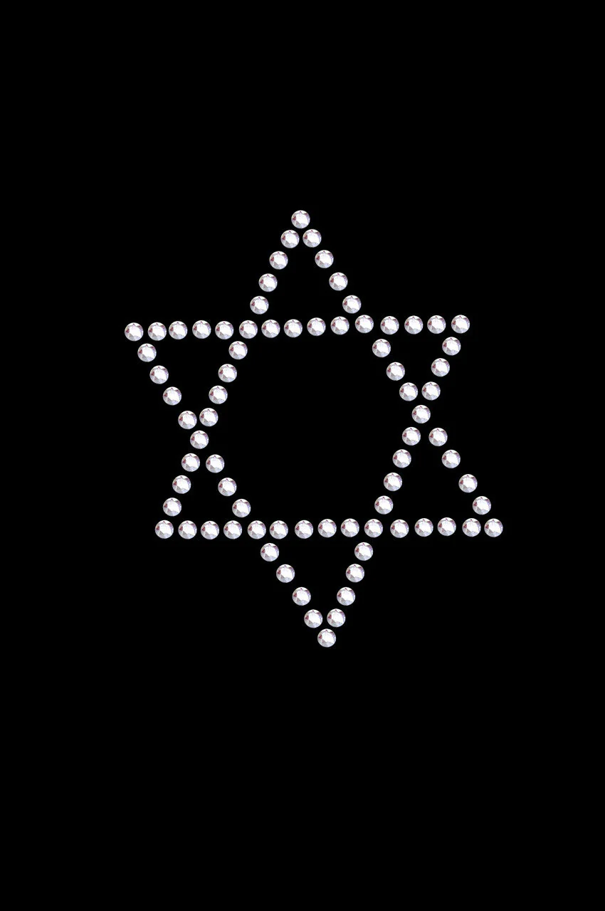 Star of David Silver (Rhinestud) - Custom Tutu
